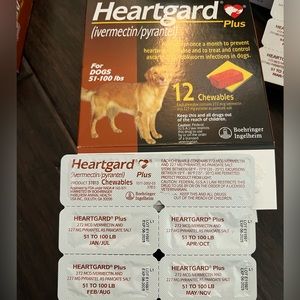 Heartgard plus 12 months supply (51-100 lbs)